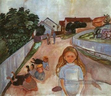  rue - rue dans asgardstrand 1902 Edvard Munch Expressionism